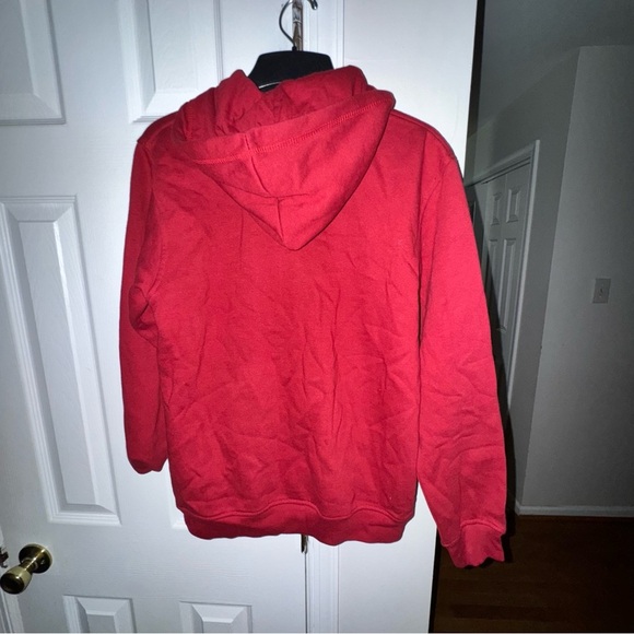 Tony Hawk Full Zip Hoodie Boys L Maroon Skater Skateboard Streetwear RN70361 - Picture 7 of 9